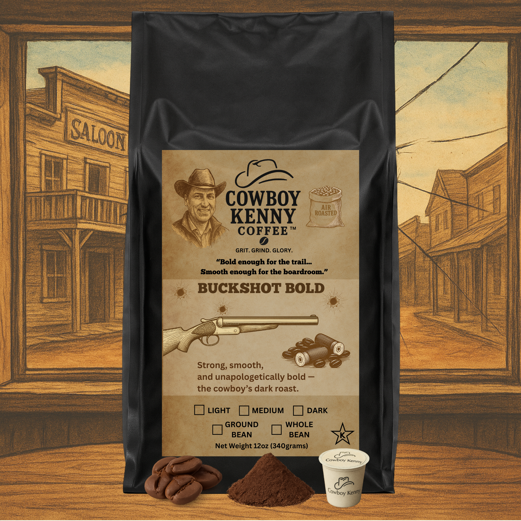 Buckshot Bold – Cowboy Kenny Coffee