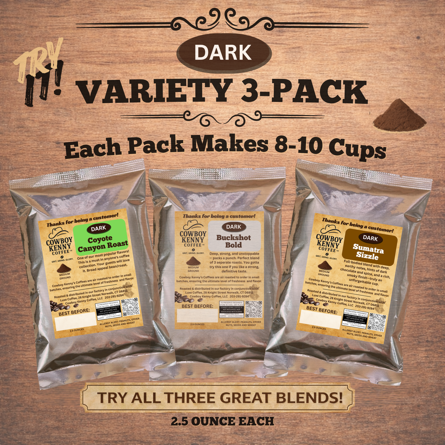 Round Up Special - Variety 3 Pack