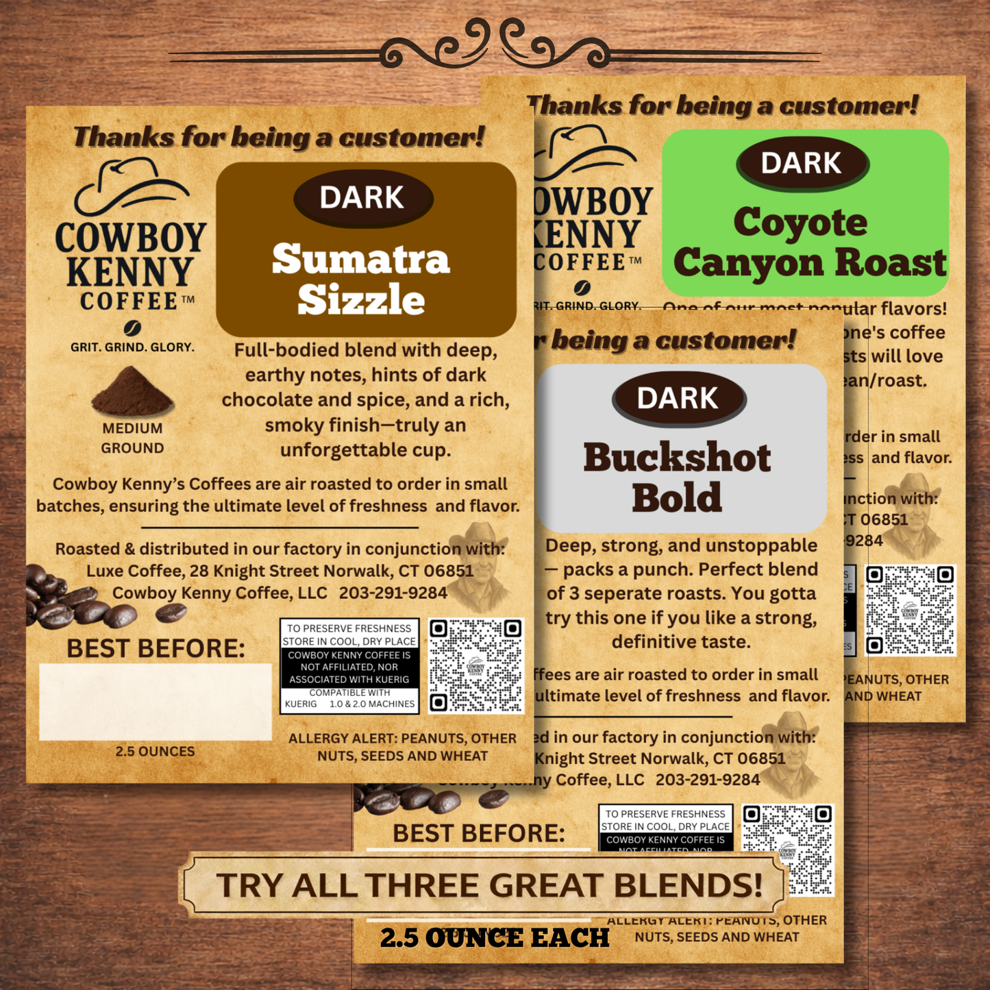 Variety 3 Pack Dark
