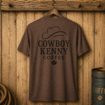 Cowboy Kenny Coffee Brown Tri-Blend T-Shirt