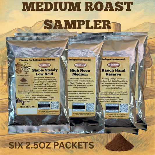 2.5oz Medium Roast Sampler