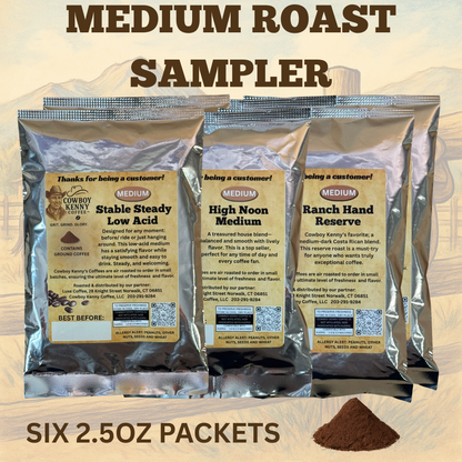 2.5oz Medium Roast Sampler